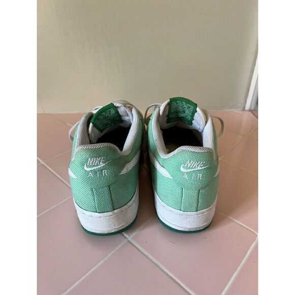 Nike Air Force 1 2007 Low Canvas Tourmaline (W) - Size 8.5 Womens 318636-311 - Picture 3 of 8